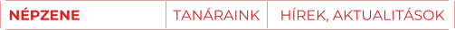N�PZENE TAN�RAINK H�REK, AKTUALIT�SOK